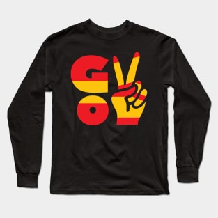 Spanish Pride Design Long Sleeve T-Shirt